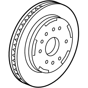 GMC Hummer EV Pickup Brake Disc - 85528641