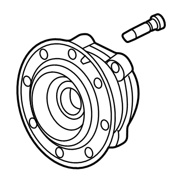 GMC 13537338 Hub Assembly