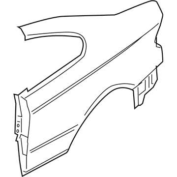 Pontiac 92119836 Quarter Panel