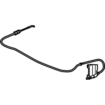 Pontiac Fuel Door Release Cable - 92117843