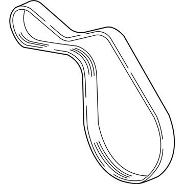 2018 Buick LaCrosse Drive Belt - 12677037