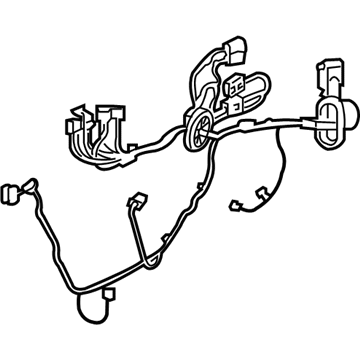 GM 22793720 Harness Assembly, Front Side Door Door Wiring