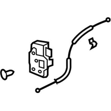 Saturn 19257146 Lock Actuator