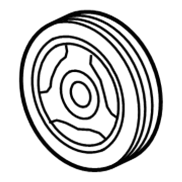 Cadillac CT6 Crankshaft Pulley - 12655393