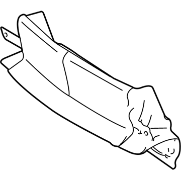 Chevy 15742317 Lower Air Duct