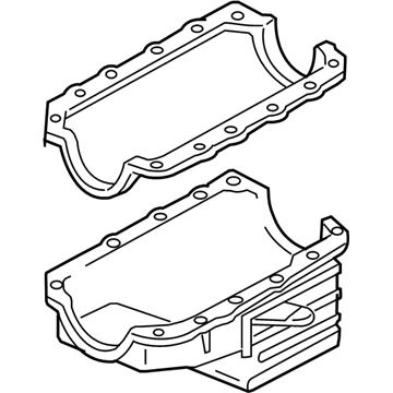 Chevy 12604911 Oil Pan