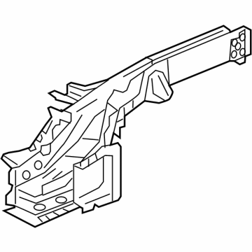 GM 42398043 Rail Assembly, Underbody Rear Side