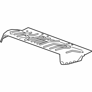 GM 95241727 Panel, Rear Floor Front