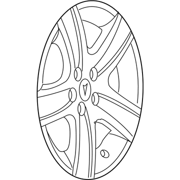 Pontiac 9597603 Wheel Cover