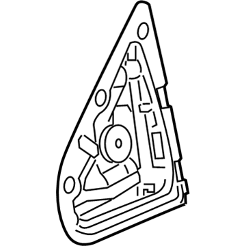 GM 23444127 Gasket, Outside Rear View Mirror