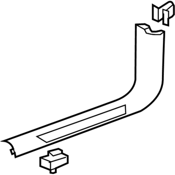 GM 22816690 Plate Assembly, Front Side Door Sill Trim *Light Ttnum