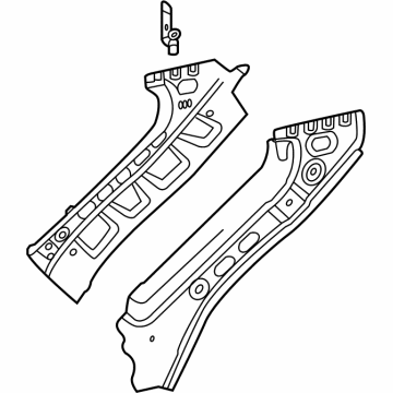 GM 84523990 Rail Assembly, F/Cmpt Upr Si