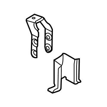 GM 84524020 Bracket Assembly, Body Si F/Fdr Upr Rr