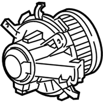 Cadillac 84879262 Blower Motor