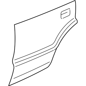 GM 15713041 Panel, Rear Side Door Outer