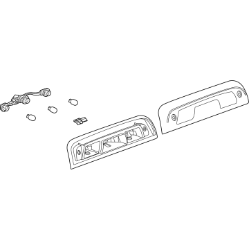 GM 84900397 Lamp Assembly, High Mt Stop & Cargo