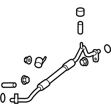 Chevy 22877478 Rear Pressure Hose