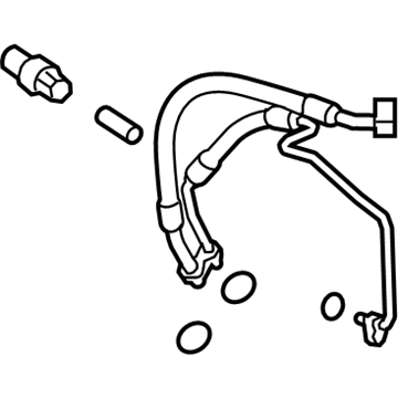 Chevy 22758954 Front Pressure Hose