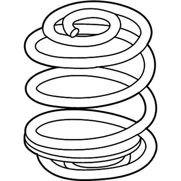 Chevy 15219004 Coil Spring