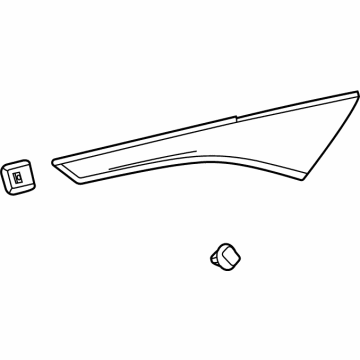 GM 42843050 MOLDING ASM-BODY SI RR