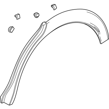 GM 42810470 MOLDING ASM-RR WHL OPG