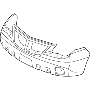 GM 88967927 Front Bumper, Cover Lower * Prime