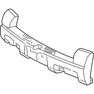 GM 10412858 Absorber, Front Bumper Fascia Energy