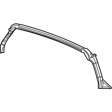 Chevy 84787396 Rear Weatherstrip