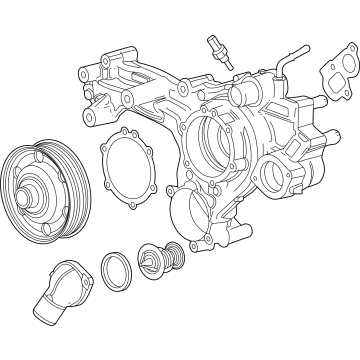 2023 Cadillac Escalade Water Pump - 12725191