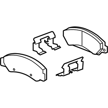 Cadillac 22742382 Brake Pads