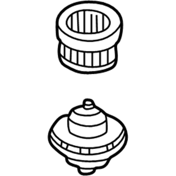 Buick 89018747 Blower Motor