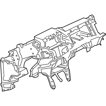 Pontiac 15802047 Instrument Housing