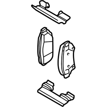 Oldsmobile 19152666 Brake Pads