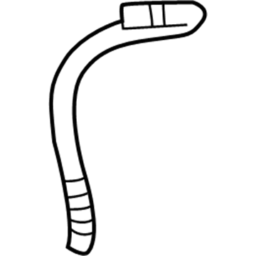 2010 Cadillac CTS Cooling Hose - 25888144