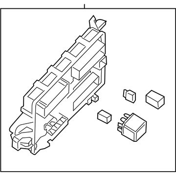 Cadillac 23492061 Fuse & Relay Box