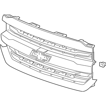 GM 84056784 Grille Kit,Front *Paint To Match