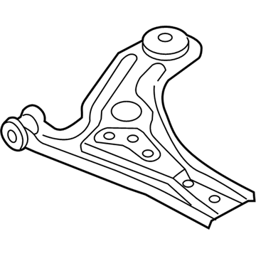 2009 Pontiac G3 Control Arm Bushing - 96535087