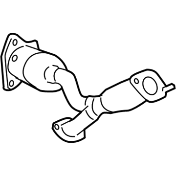 GM 19169162 3-Way Catalytic Convertor (W/ Exhaust Rear Manifold Pipe)