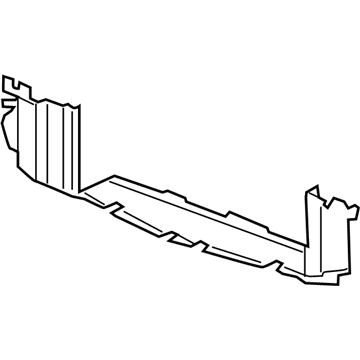 GM 84342312 Baffle Assembly, Radiator Air Lower