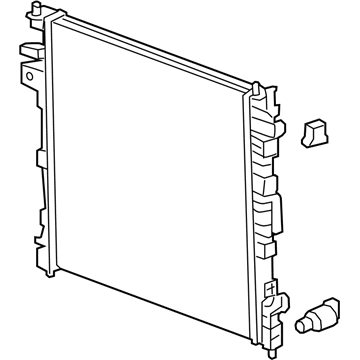 Buick 86801855 Radiator