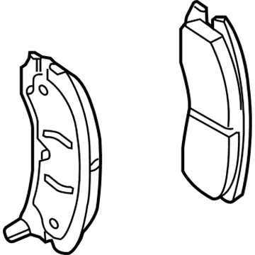 GM 89060358 Pad Kit,Front Disc Brake