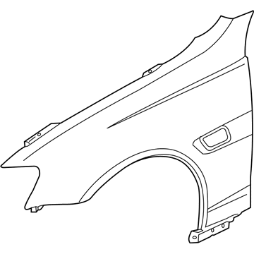 GM 92288744 Fender, Front