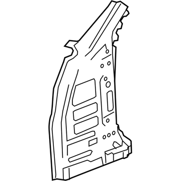 Chevy 23378885 Hinge Pillar Reinforcement