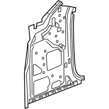 Chevy 23402583 Inner Hinge Pillar