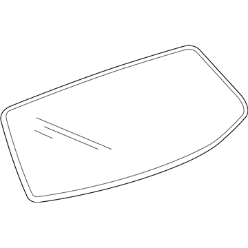 Chevy 19121136 Back Glass