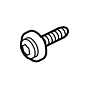 Cadillac 9423101 License Bracket Screw