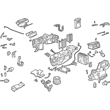 GM 92084225 Module Assembly, Heater & A/C Evaporator