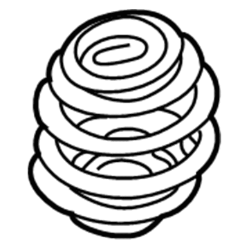 2002 Cadillac DeVille Coil Springs - 25670966