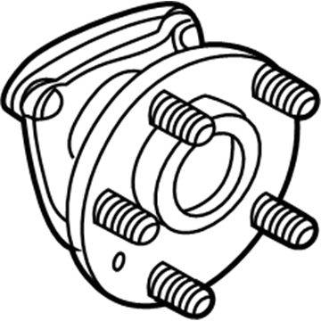 Cadillac 19370295 Hub & Bearing