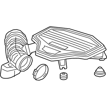 Chevy 84540981 Outlet Duct